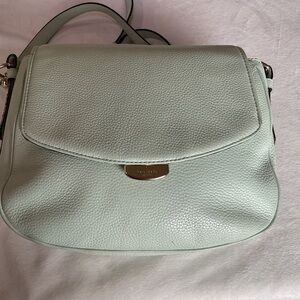 Kate Spade Mint Green Crossbody leather Bag